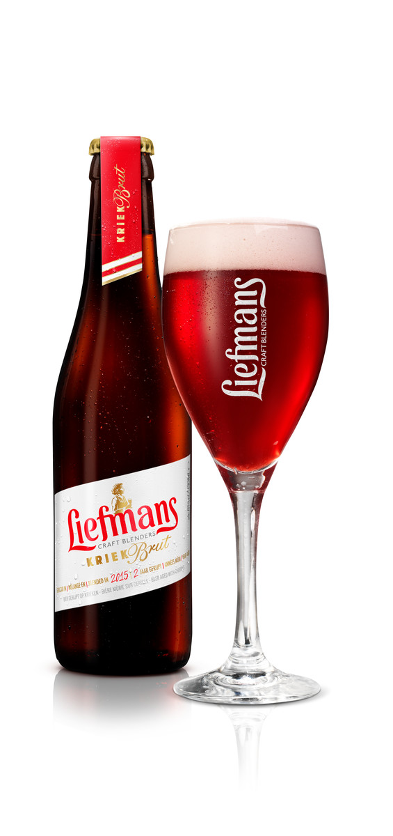 Liefmans Kriek Brut - Flemish sour brown ale - Belgian Beers UK